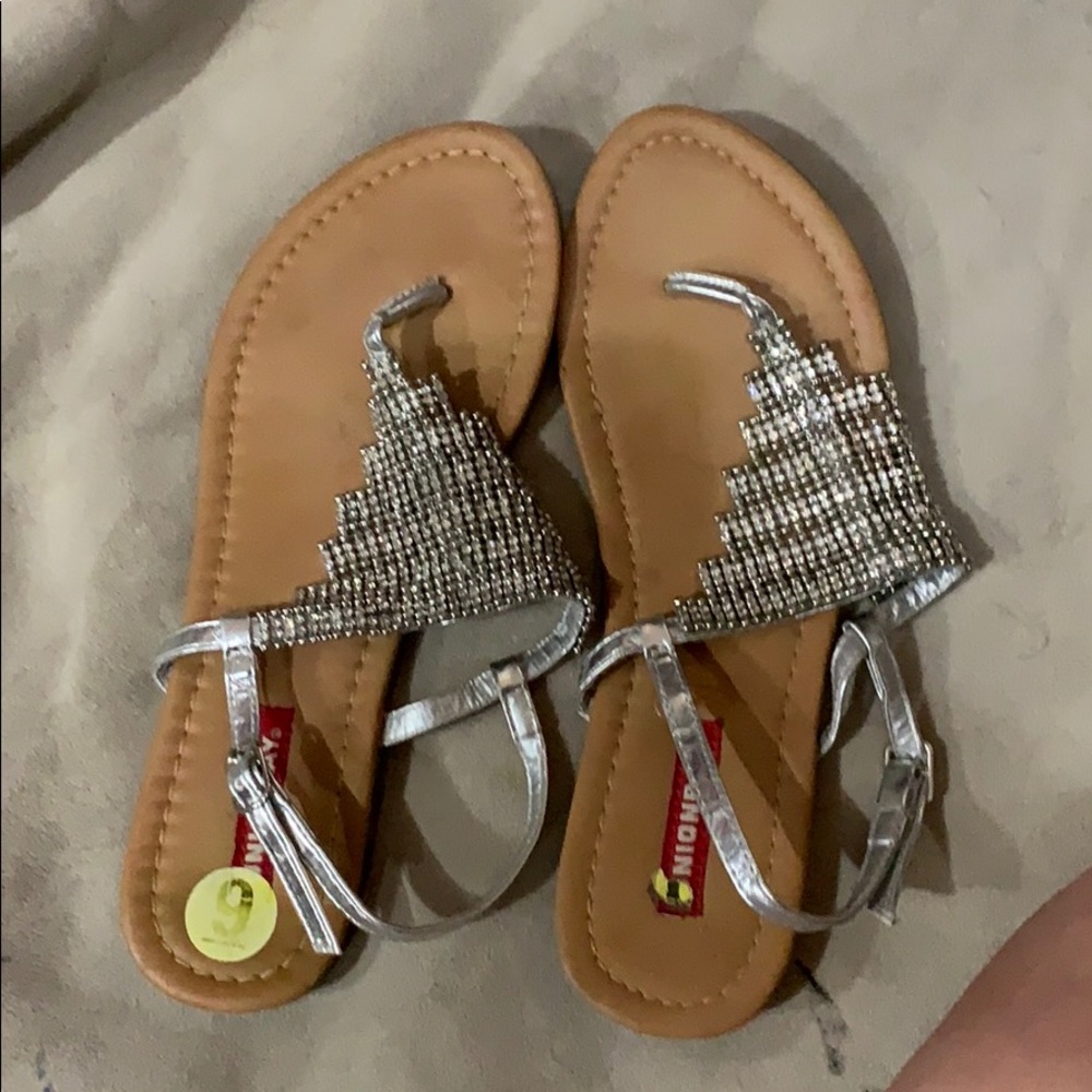 Sparkly sandals